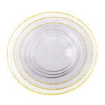 Wholesale Glass Charger Plate PZ-026 - Image 3